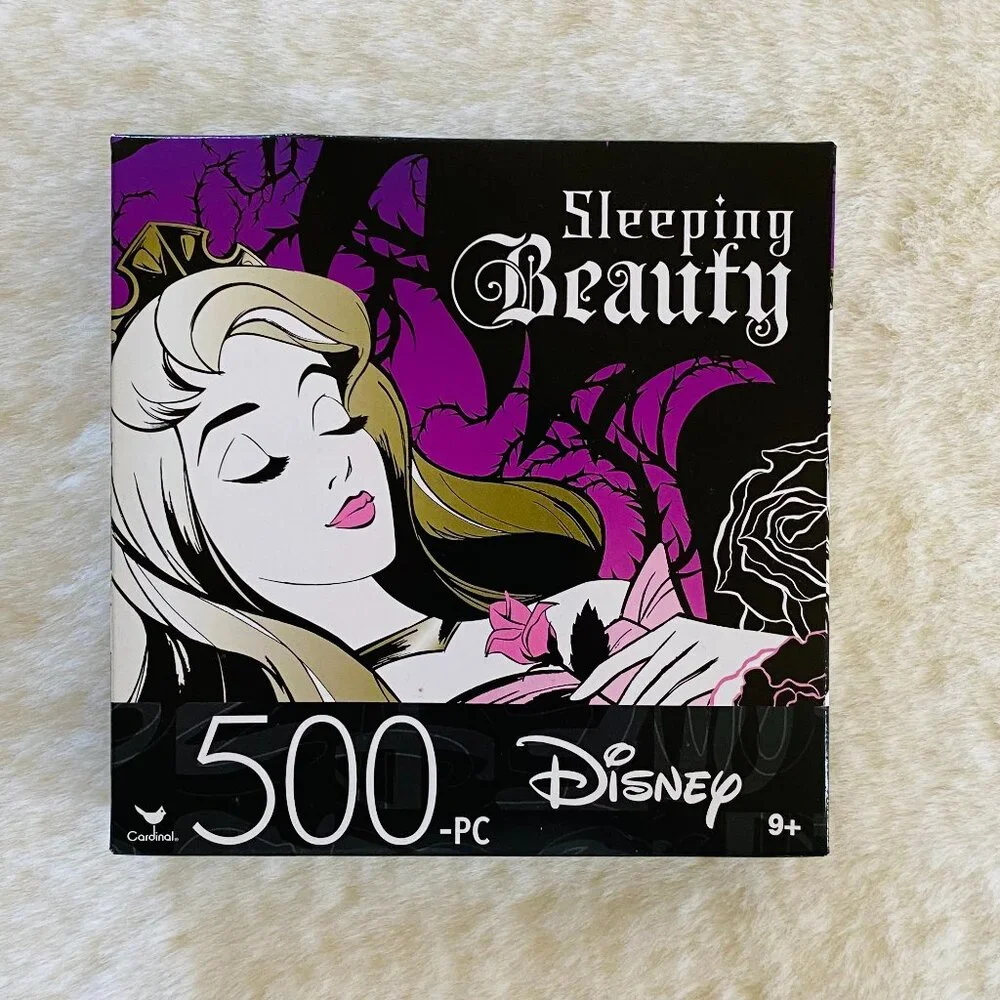 Disney 500 Piece SLEEPING BEAUTY Princess Aurora Jigsaw Puzzle NEW SEALED
